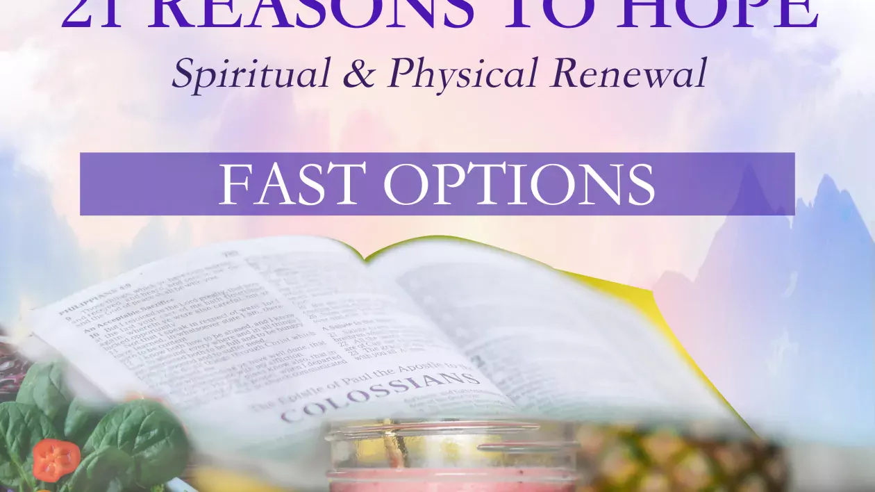 Bible Discovery Spiritual & Health Renewal Fast